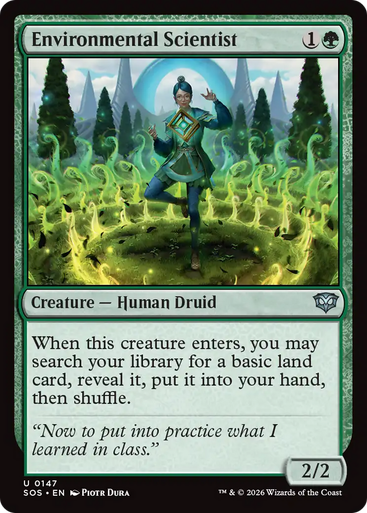 Environmental Scientist (Foil) | Secrets of Strixhaven、Magic: The Gathering、kayou
