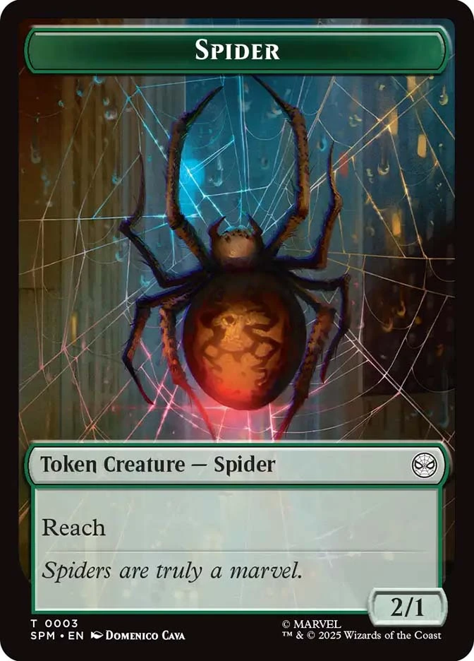 {Spider Token} // {Treasure Token}、Magic: The Gathering、kayou