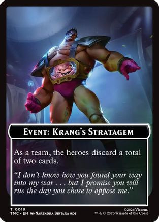 Event: Krang's Stratagem (TMC-019) - Commander: Teenage Mutant Ninja Turtles、Wizards of the Coast、kayou
