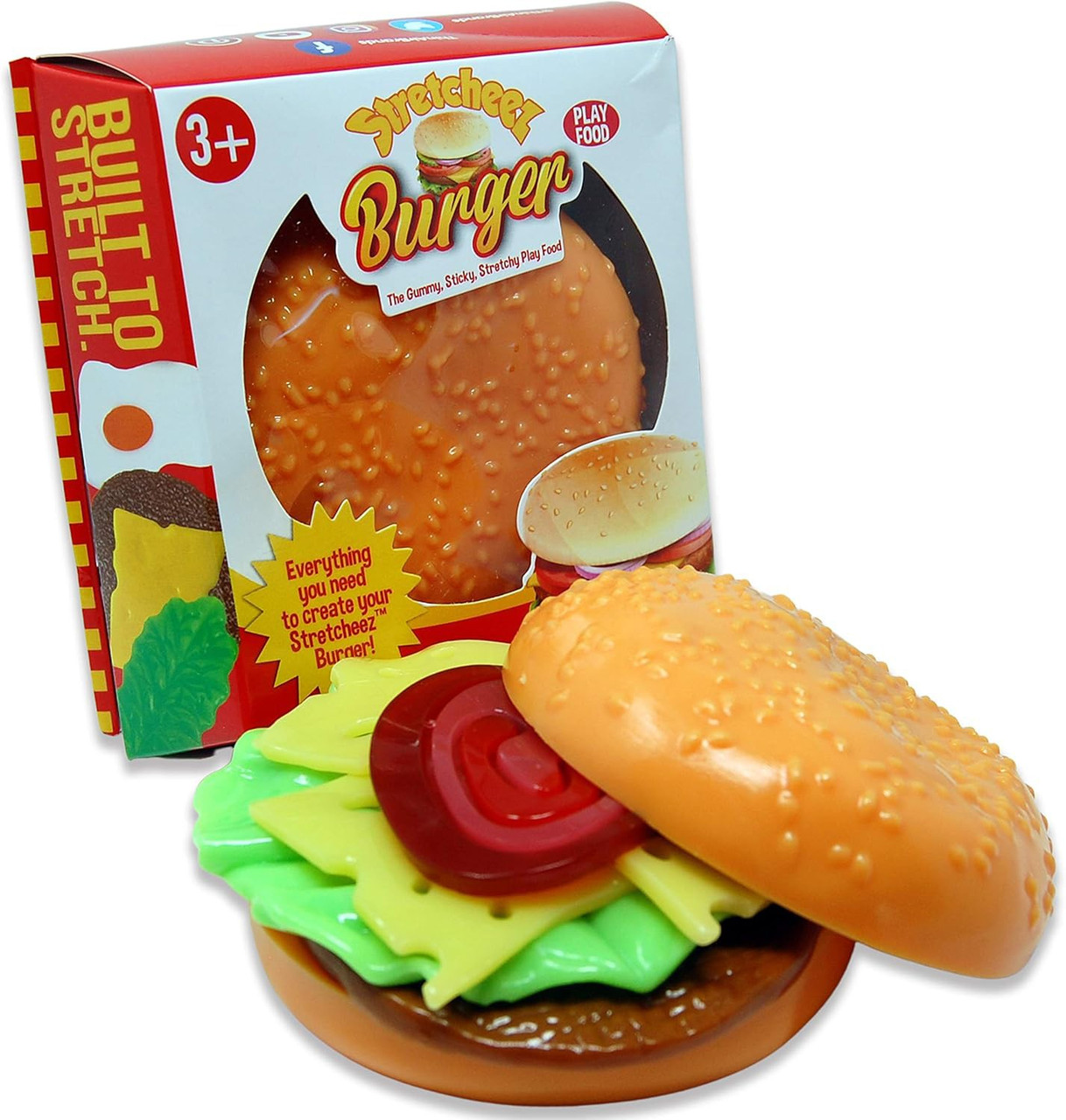 Stretcheez Burger Mexican Fiesta Burger、ToyWiz、kayou