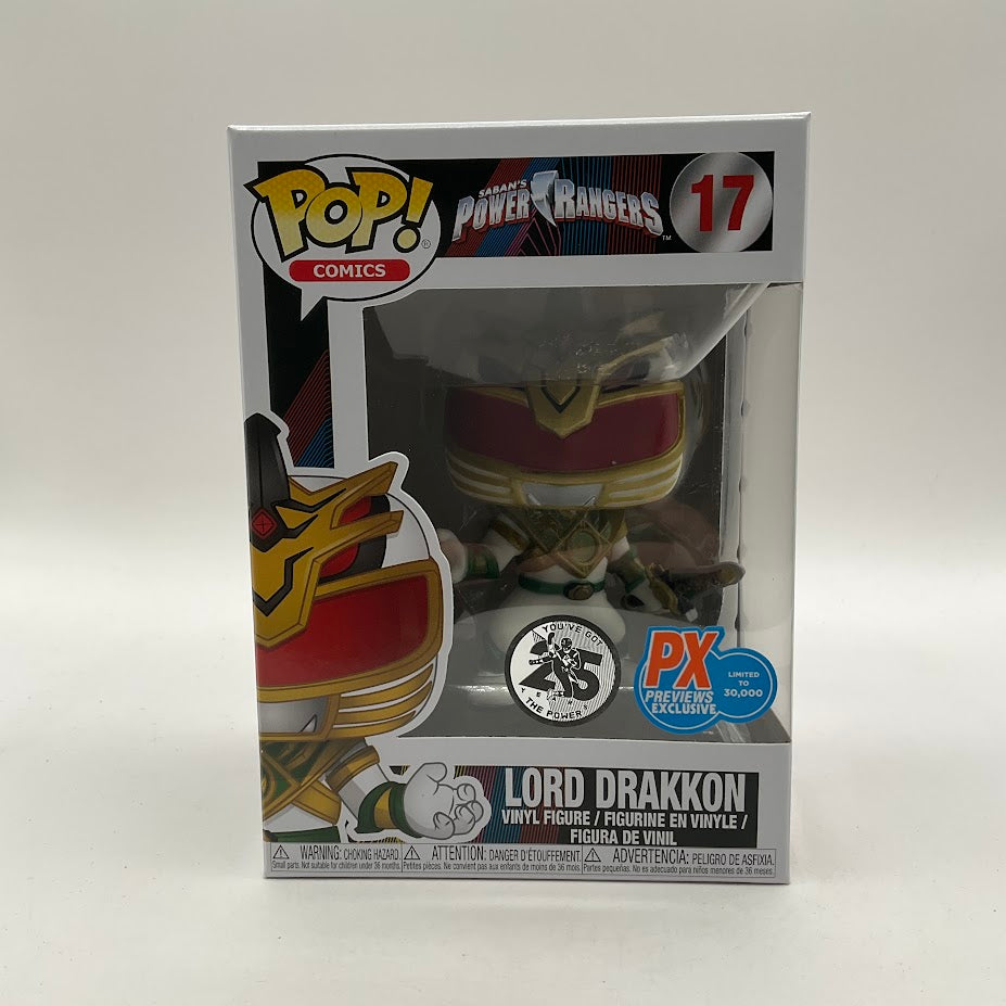 Lord Drakkon Funko Pop! Saban's Power Rangers #17 PX Previews、Funko、kayou
