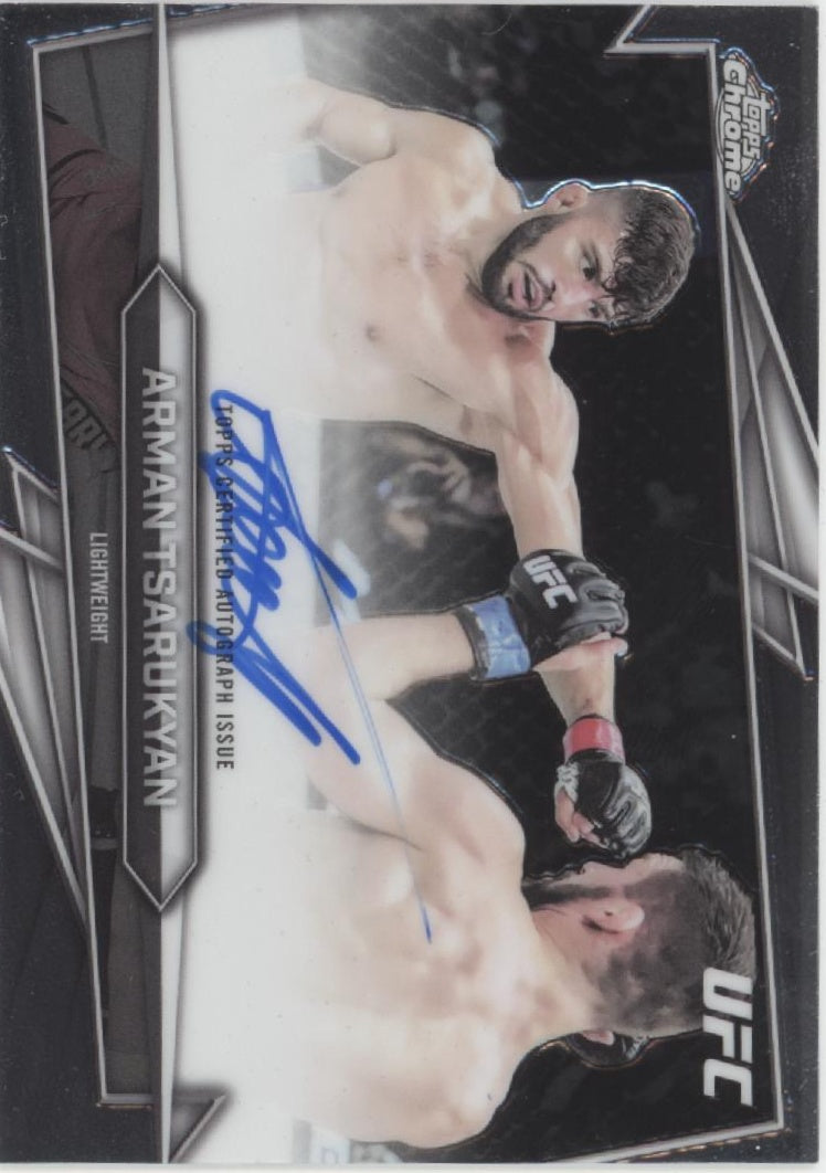 Arman Tsarukyan 2026 Topps Chrome Auto #BAV-AT、Collector Store LLC、kayou