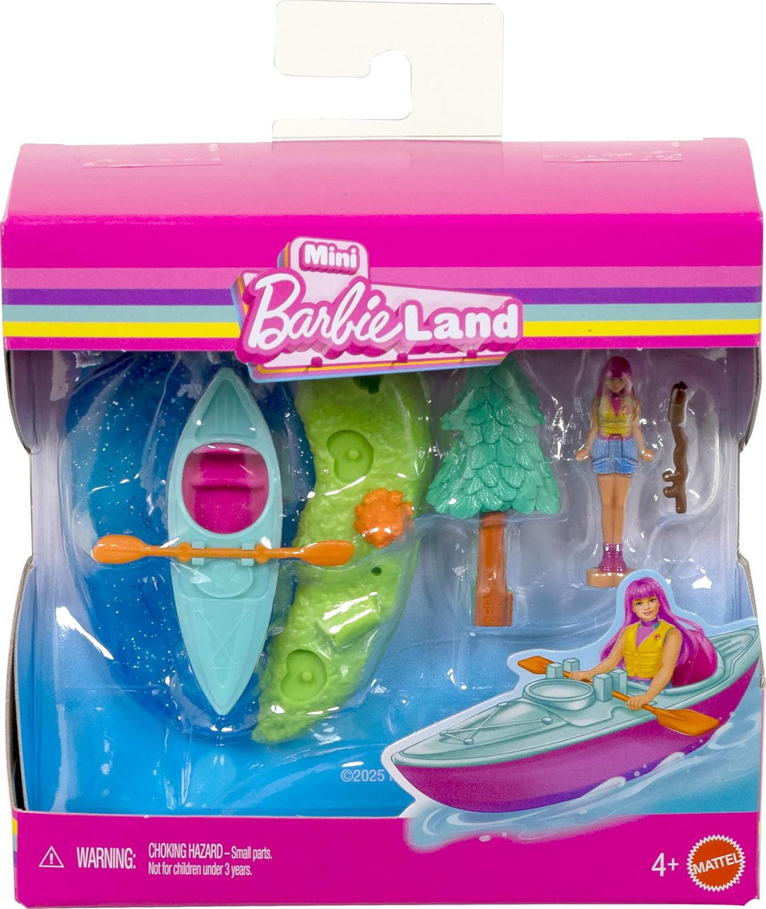 Mini BarbieLand Kayak 1.5-Inch Mini Playset、ToyWiz、kayou