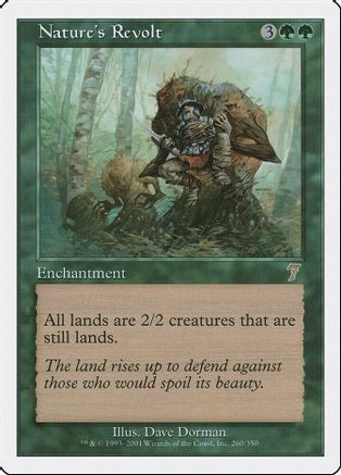 Nature's Revolt (7ED-260) - 7th Edition Foil、Wizards of the Coast、kayou