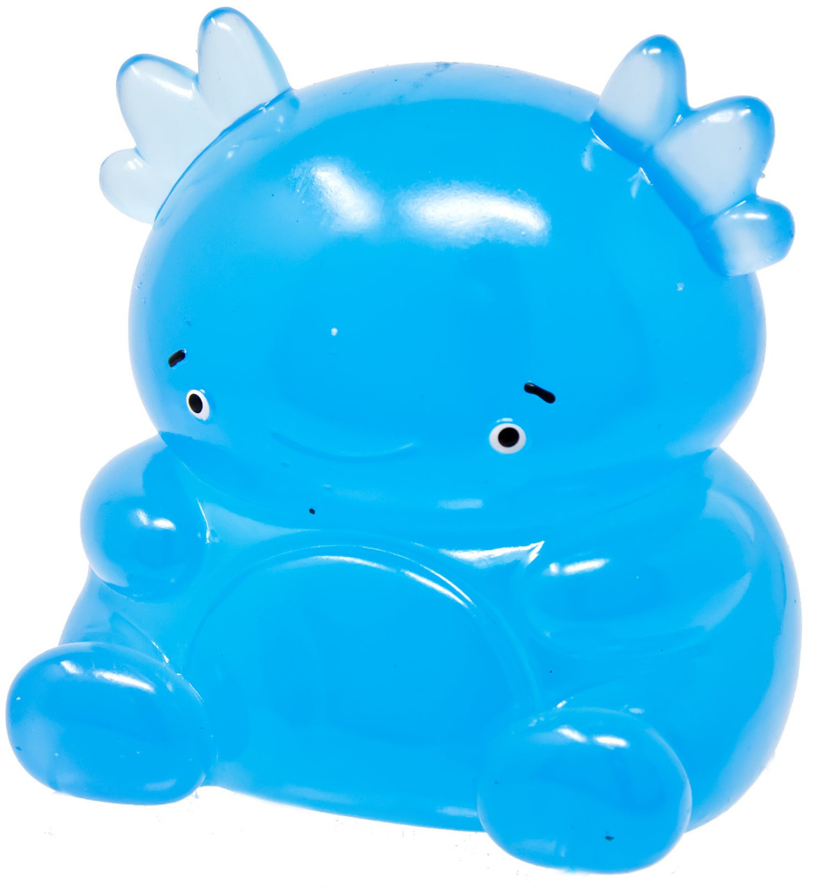 Giant Gummy Buddies Scented Axolotl Blue 4-Inch Squeeze Toy、ToyWiz、kayou