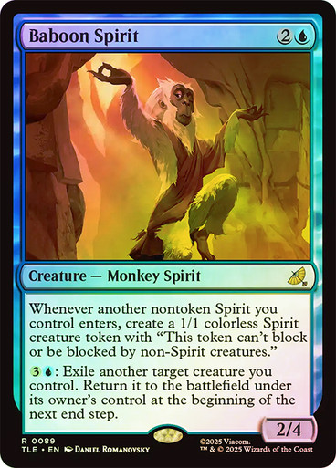 Baboon Spirit (TLE-089)、Magic: The Gathering、kayou