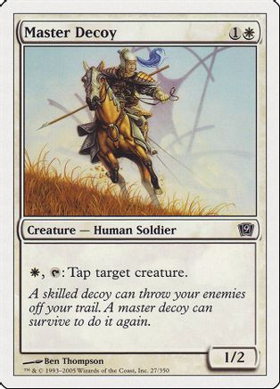 Master Decoy (9ED-027) - 9th Edition Foil、Wizards of the Coast、kayou