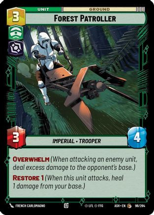 Forest Patroller (96/264) - Ashes of the Empire、Fantasy Flight Games、kayou