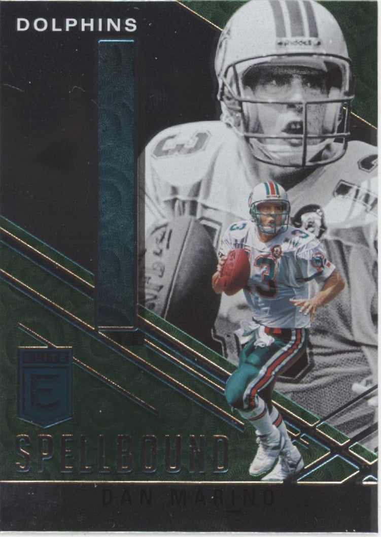 Dan Marino 2021 Panini Donruss Elite Spellbound 
