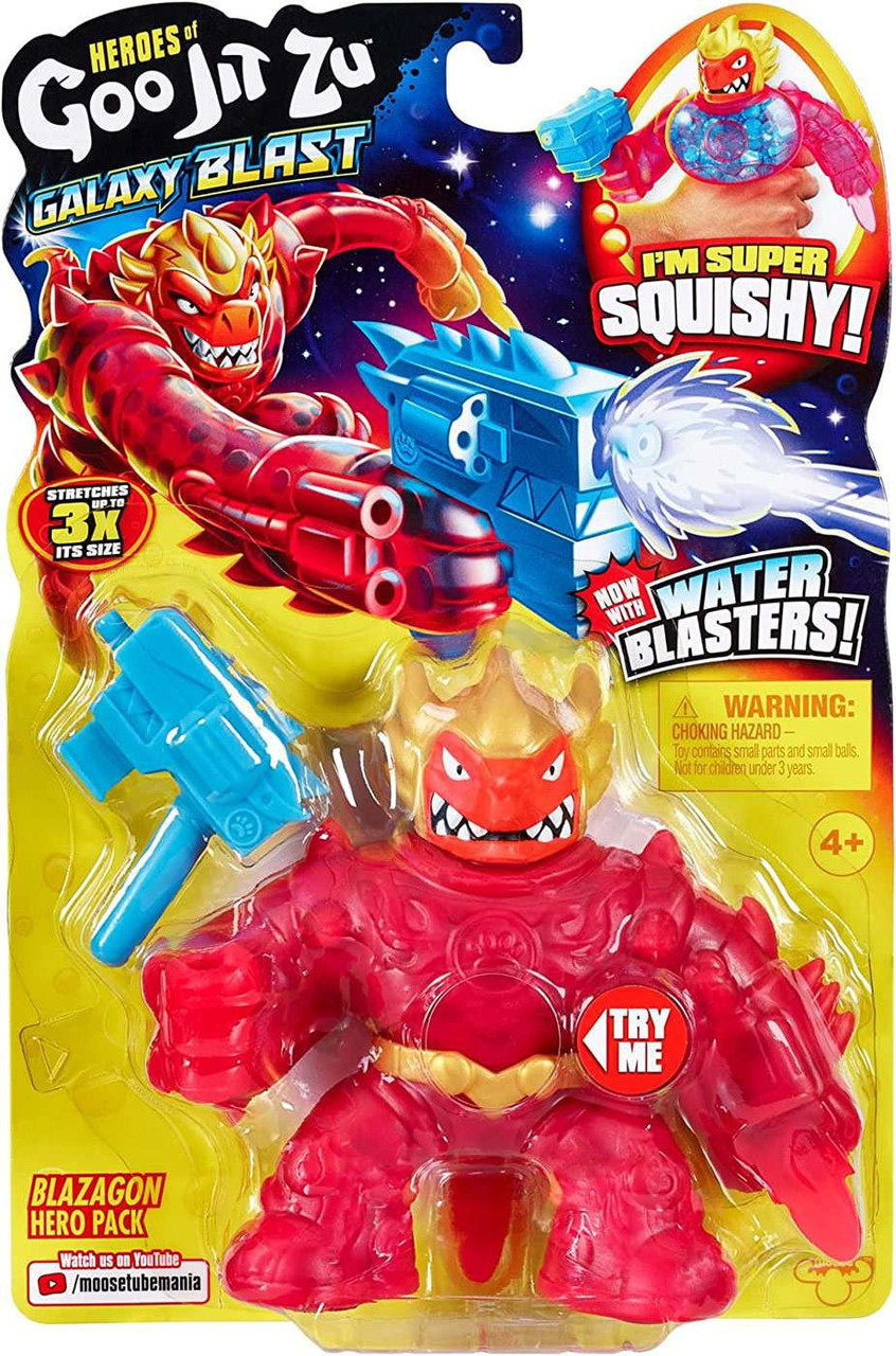 Heroes of Goo Jit Zu Galaxy Blast Blazagon Action Figure Damaged Package、ToyWiz、kayou