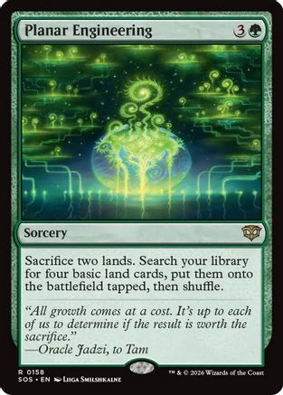 Planar Engineering (SOS-158) - Secrets of Strixhaven Foil、Wizards of the Coast、kayou
