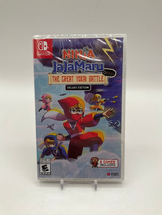 Ninja Jajamaru The Great Yokai Battle Hell Deluxe Edition Nintendo Switch Sealed、Collector Store LLC - VG、kayou