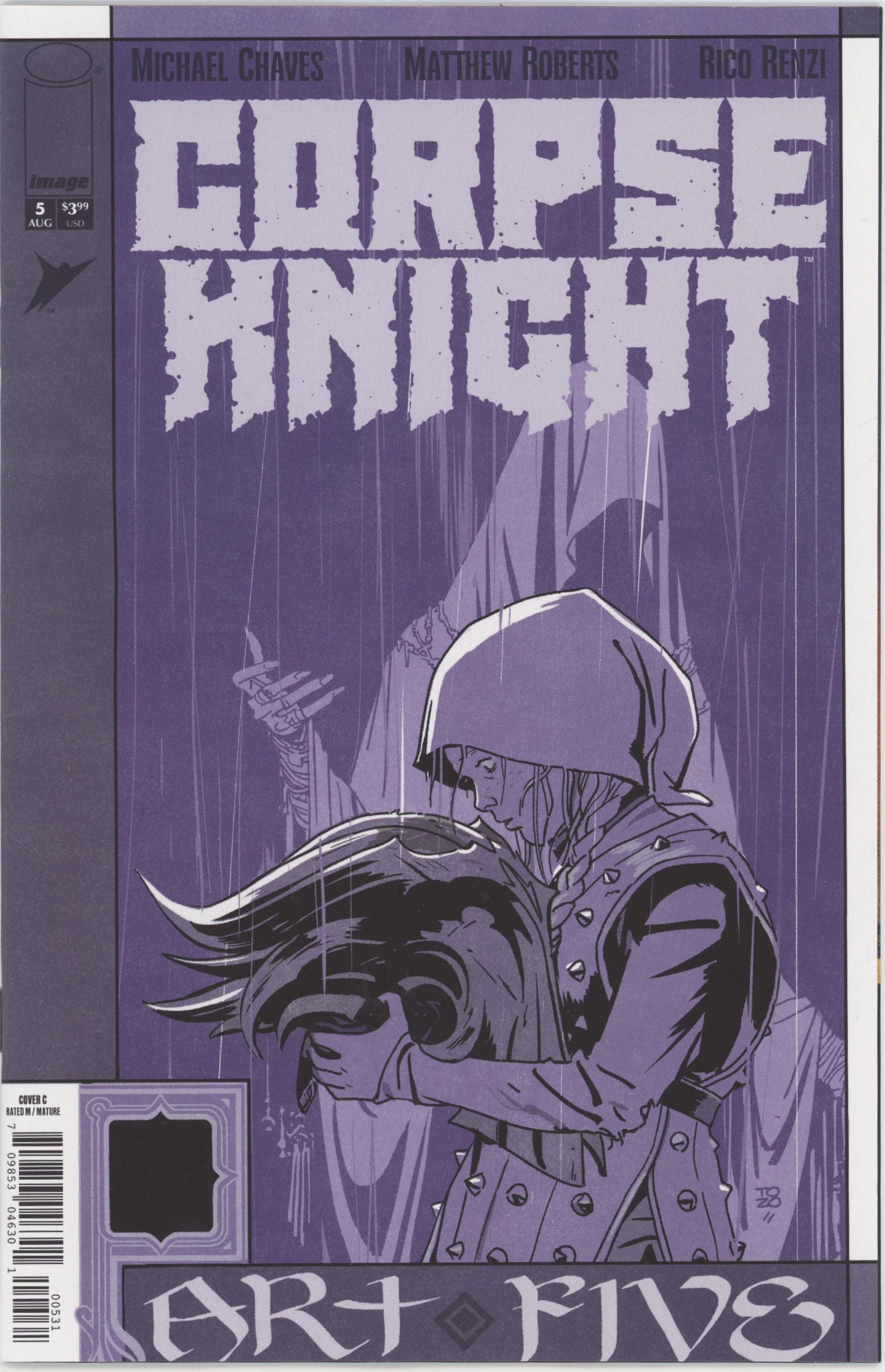 Corpse Knight #5 (Of 6) Cover C 1 in 10 Tonci Zonjic Storybook Variant (Mature)、Image Comics、kayou