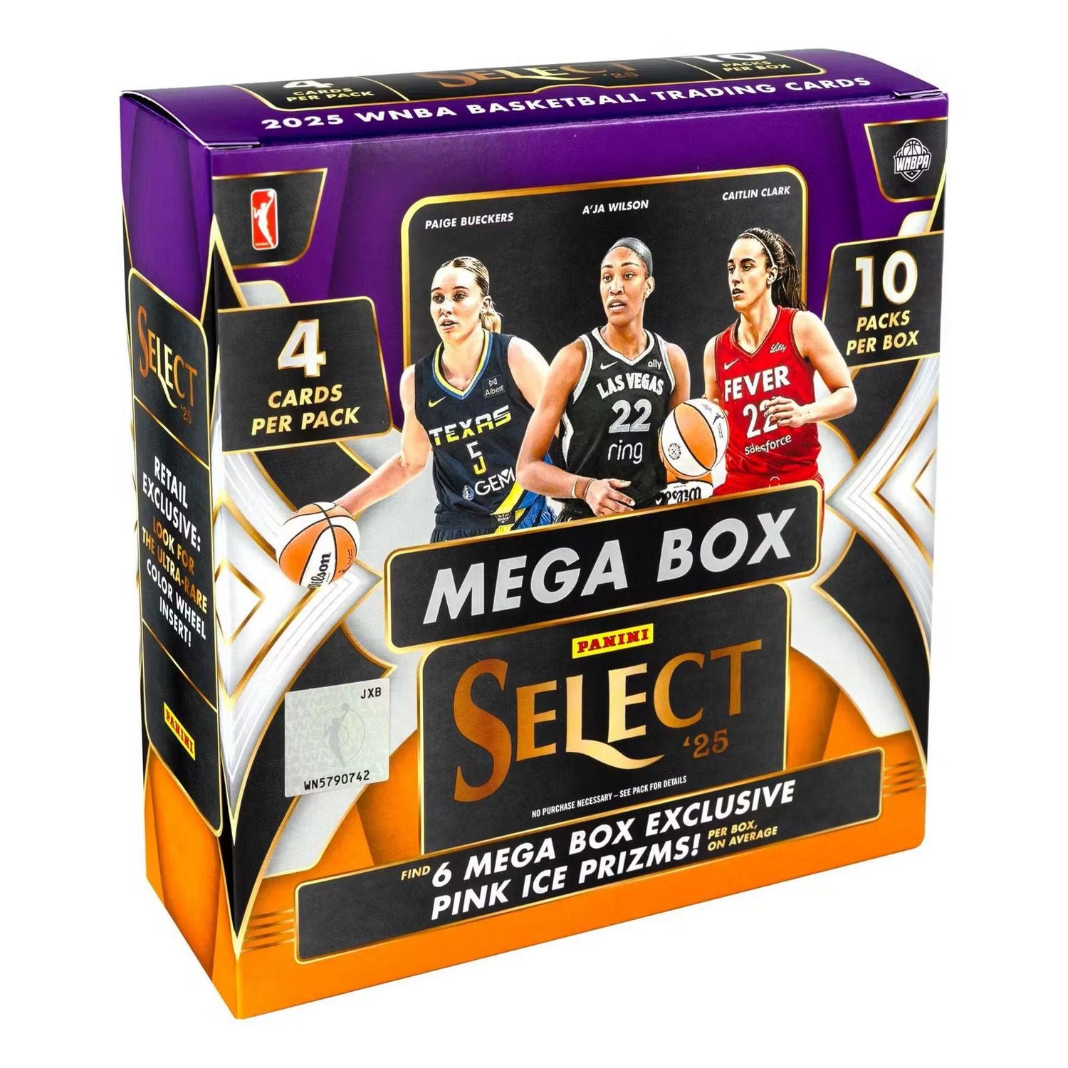 2025 Panini Select WNBA Basketball Mega Box、Panini、kayou