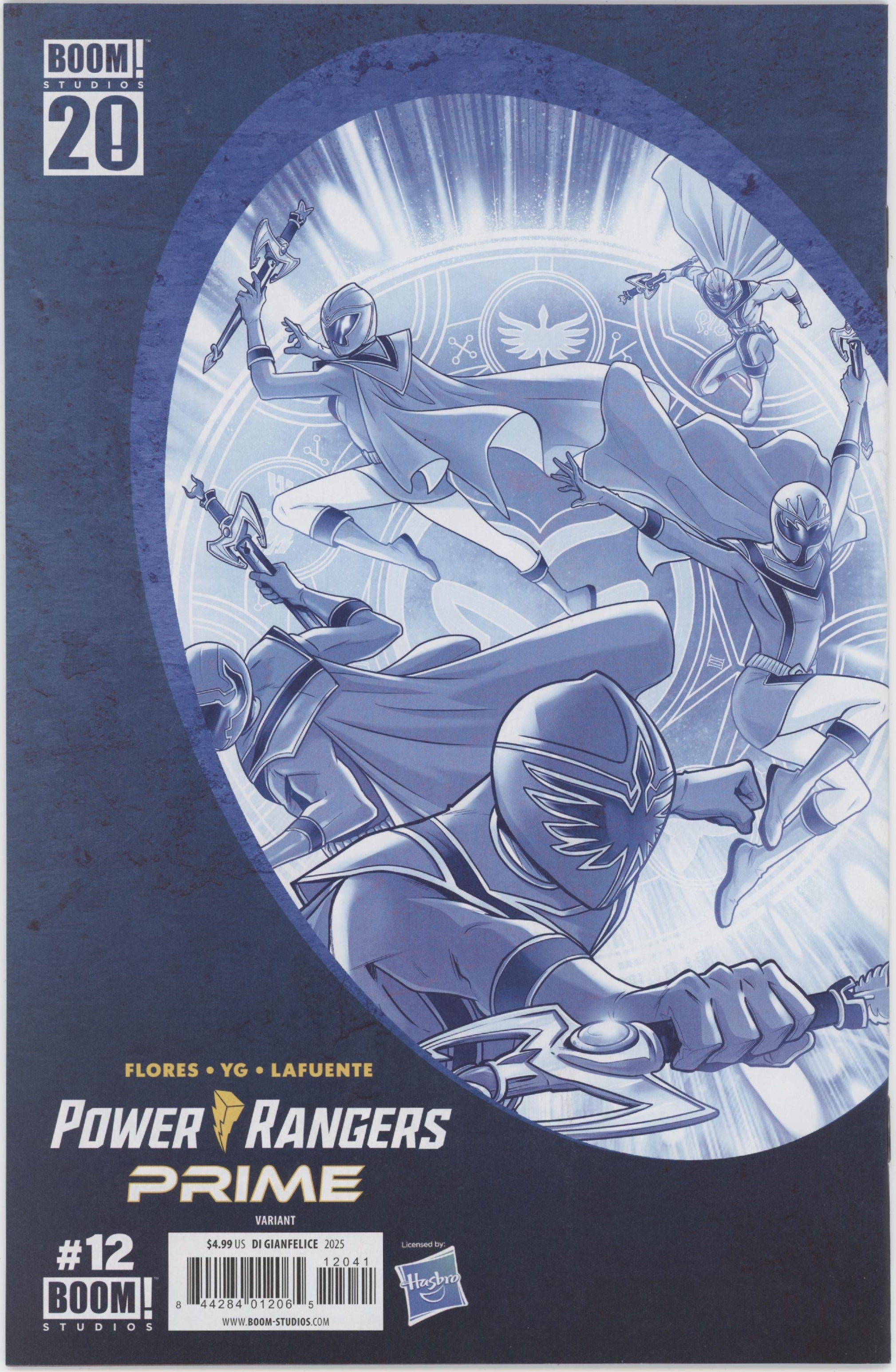 Power Rangers Prime #12 D 1 in 10 Variant Edition (Full Art, Di Gianfelice)、BOOM! Studios、kayou