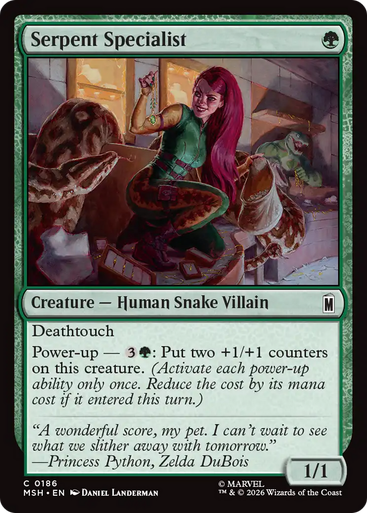 Serpent Specialist (Foil) | Marvel Super Heroes、Magic: The Gathering、kayou