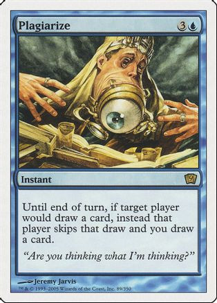 Plagiarize (9ED-089) - 9th Edition、Wizards of the Coast、kayou