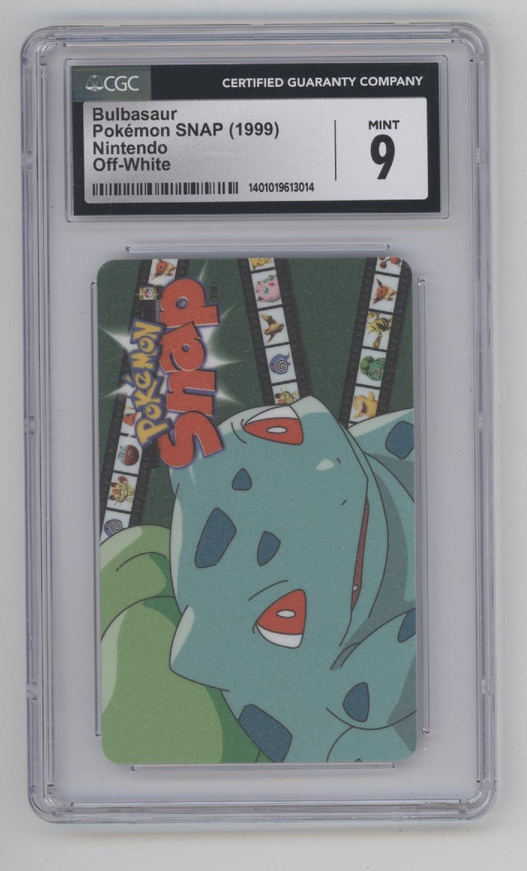 Bulbasaur Pokemon SNAP Nintendo Off-White CGC 9、Collector Store LLC Gaming、kayou
