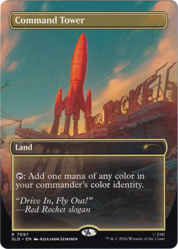 Command Tower (Secret Lair - Fallout: Greet the Dog) | Secret Lair Drops、Magic: The Gathering、kayou