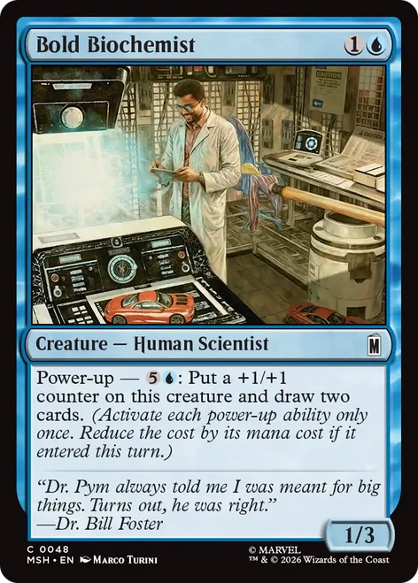 Bold Biochemist (Foil) | Marvel Super Heroes、Magic: The Gathering、kayou