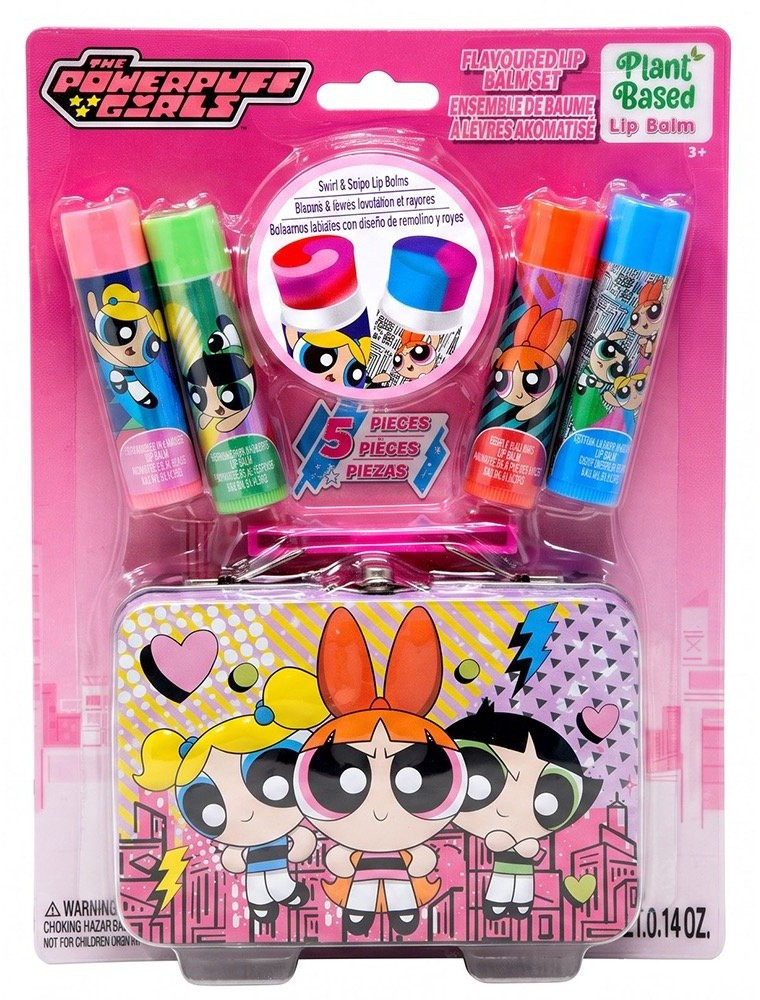 Powerpuff Girls Lip Balm Tin Set、ToyWiz、kayou