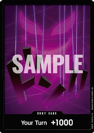 DON!! Card (Donquixote Doflamingo) (Double Pack Set Vol. 9) The Azure Sea's Seven Foil、Bandai、kayou