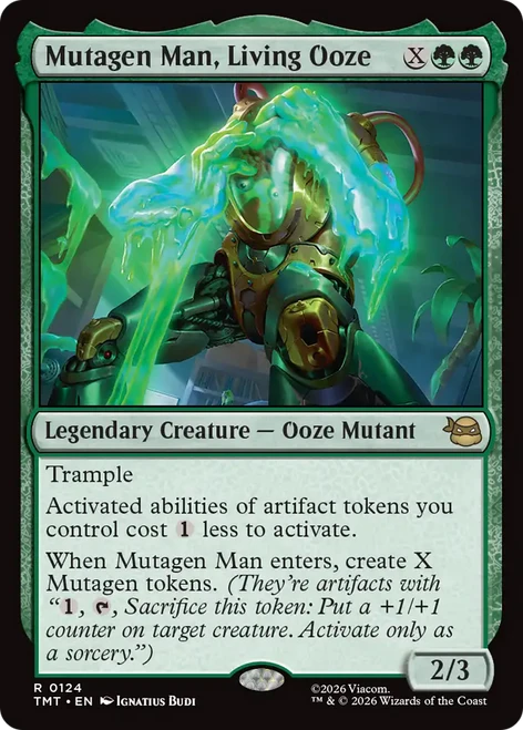 Mutagen Man, Living Ooze (Foil) | Teenage Mutant Ninja Turtles、Magic: The Gathering、kayou