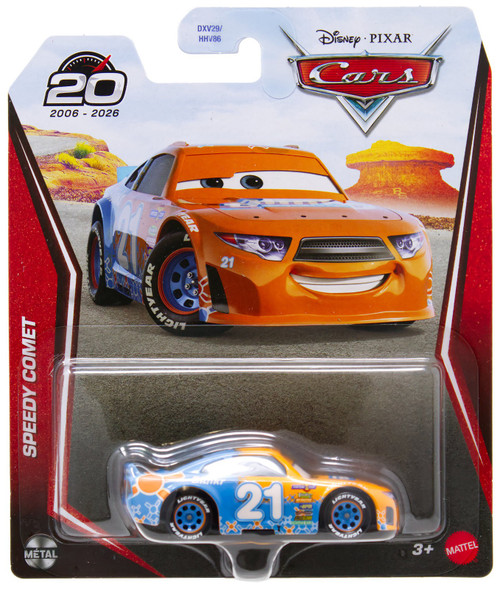 Disney / Pixar Cars 20th Anniversary Metal Speedy Comet Diecast Car、ToyWiz、kayou