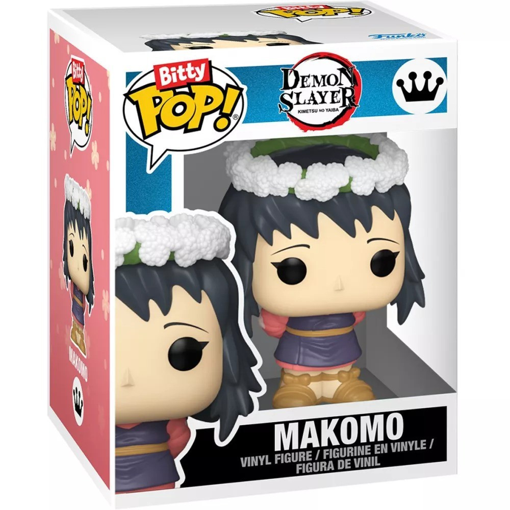 Funko Demon Slayer Bitty POP! Makomo 1.25-Inch Micro Figure Loose、ToyWiz、kayou