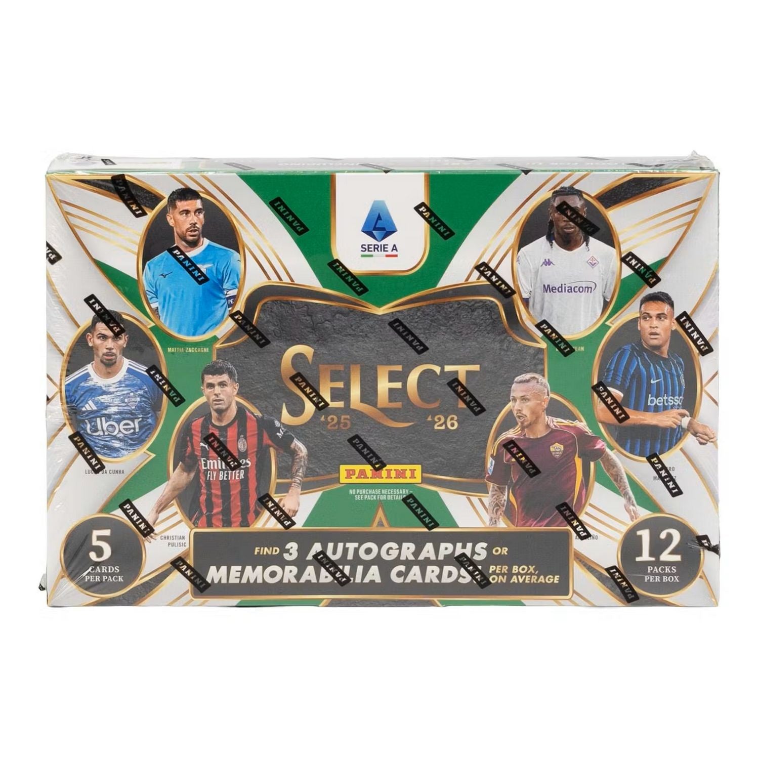 2025-26 Panini Select Serie A Soccer Hobby Box、Panini、kayou