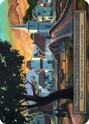 Blessed Village (Foil) - Gothic Foil、Gothic、kayou