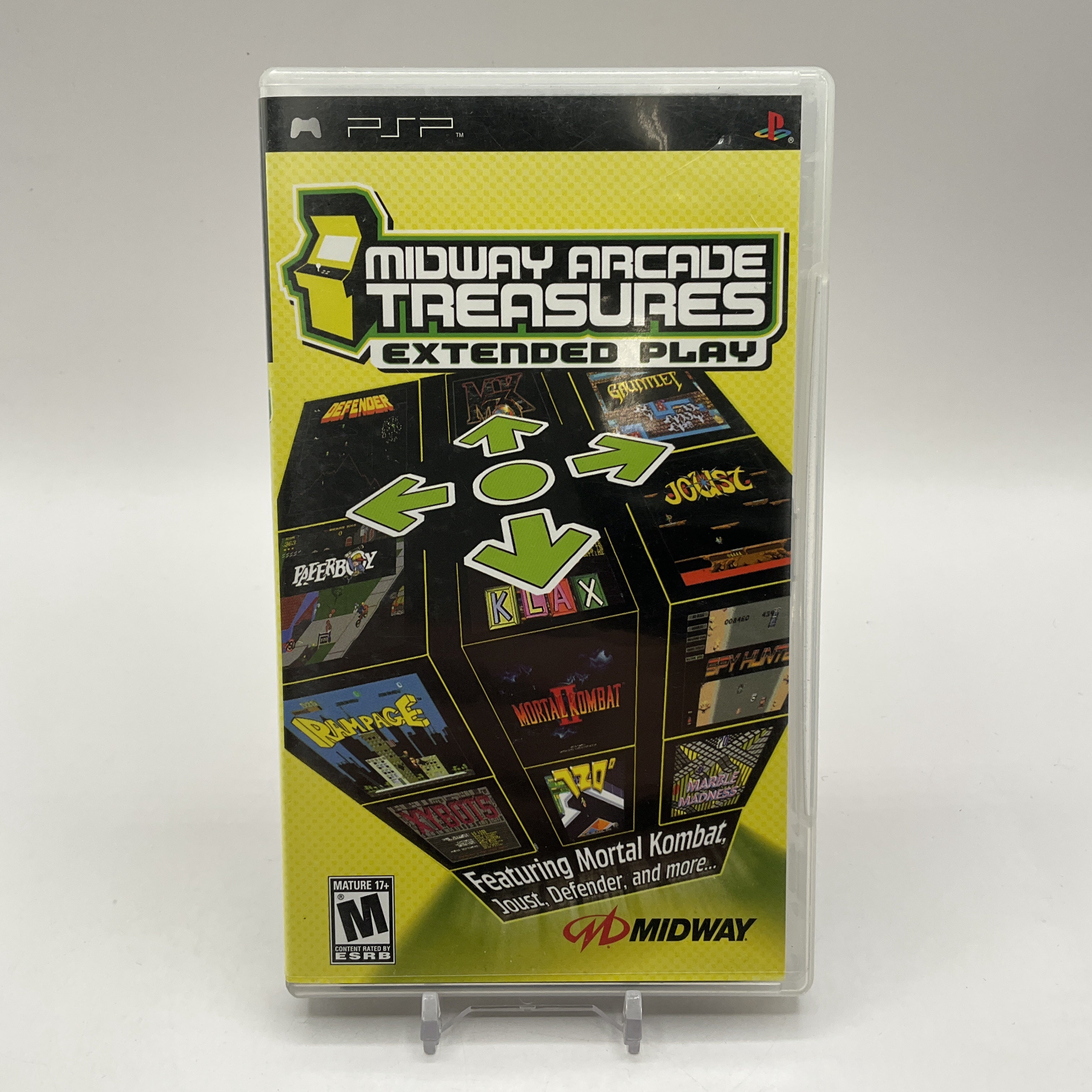 Midway Arcade Treasures Extended Play PSP Used、Collector Store LLC - VG、kayou
