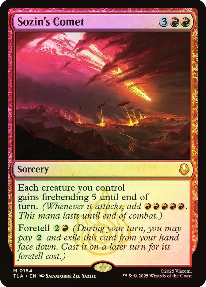 Sozin's Comet (TLA-154)、Magic: The Gathering、kayou