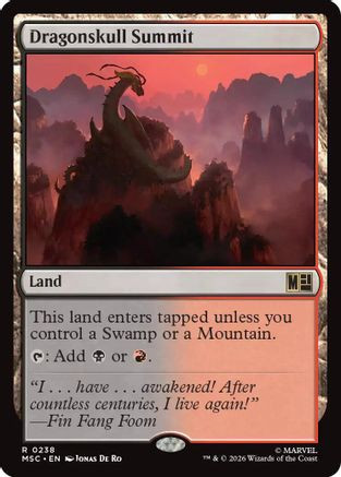 Dragonskull Summit (MSC-238) - Commander: Marvel Super Heroes、Wizards of the Coast、kayou
