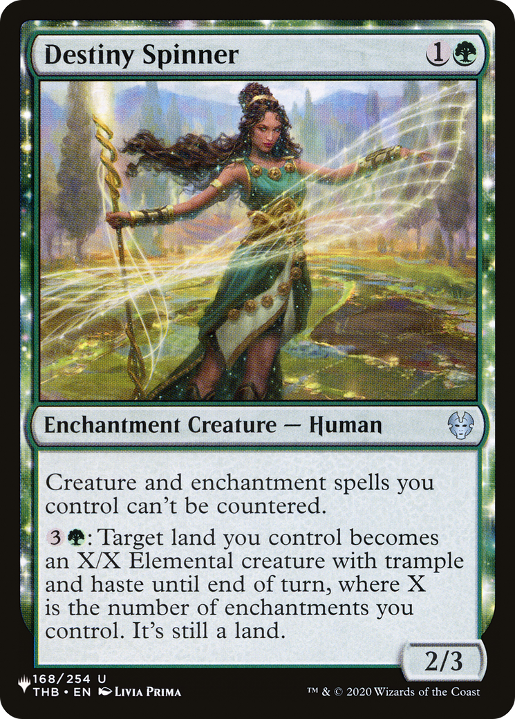 Destiny Spinner (LIST-168/254) - The List: (enchantment)、Wizards of the Coast、kayou