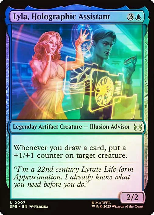 Lyla, Holographic Assistant、Magic: The Gathering、kayou