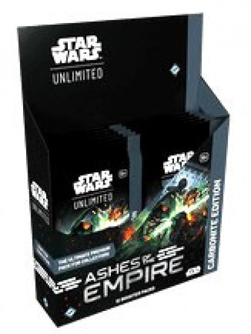 Star Wars: Unlimited Trading Card Game Ashes of the Empire CARBONITE Booster Box 12 Packs、ToyWiz、kayou