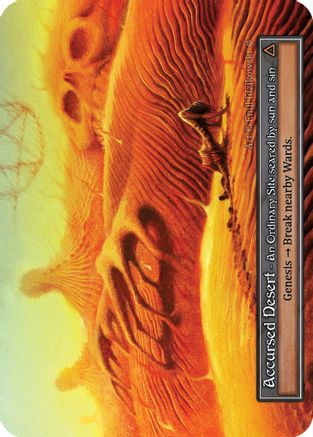 Accursed Desert (Foil) - Gothic Foil、Gothic、kayou