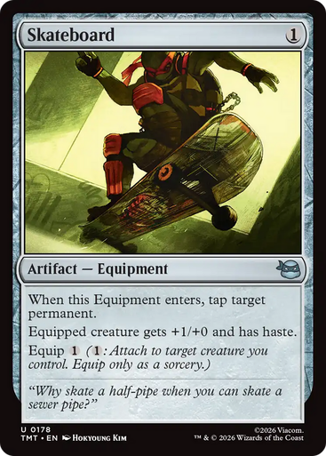 Skateboard (Foil) | Teenage Mutant Ninja Turtles、Magic: The Gathering、kayou