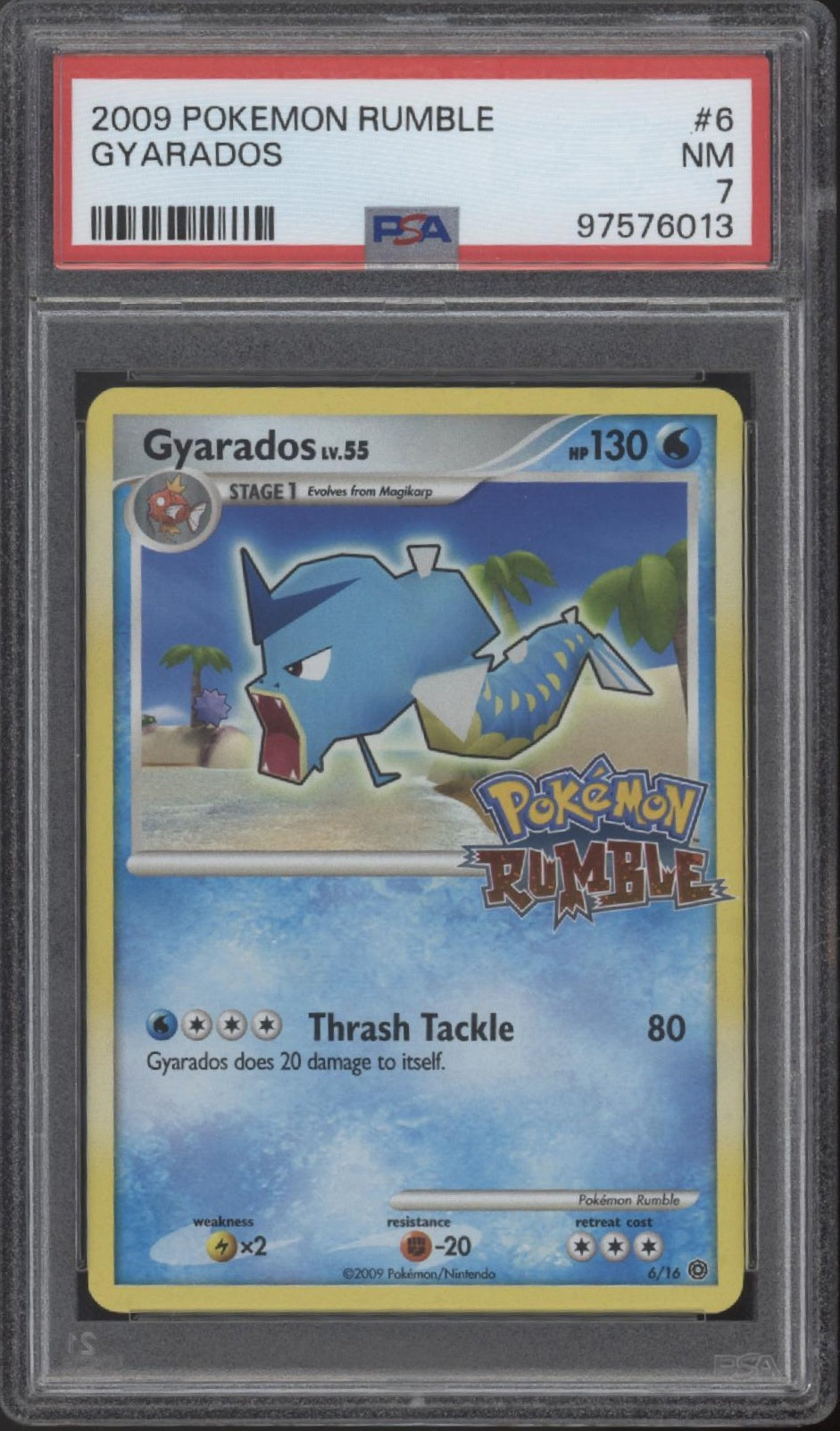 Gyarados Pokemon Rumble #6 PSA 7、Collector Store LLC Gaming、kayou
