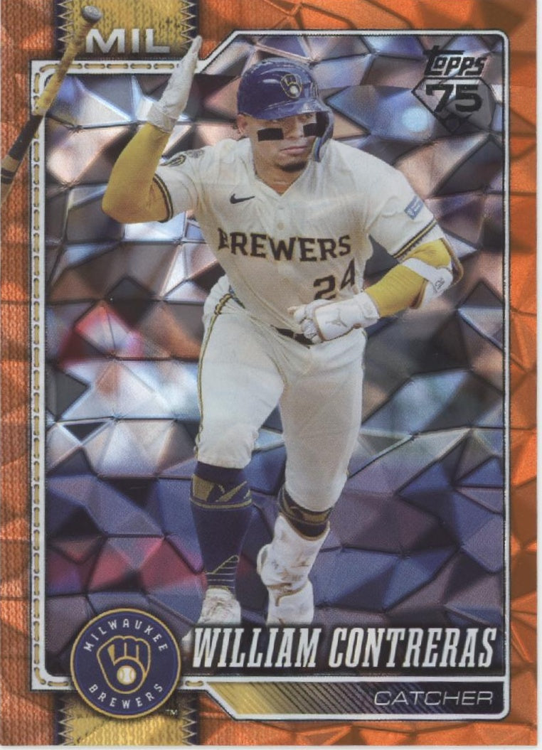 William Contreras 2026 Topps Series 1 Orange Diamante Foil 25/25 #192、Collector Store LLC、kayou
