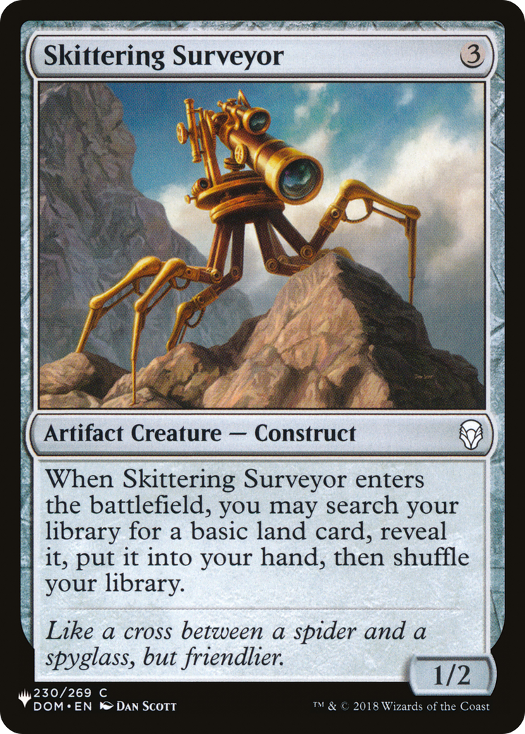 Skittering Surveyor (LIST-230/269) - The List、Wizards of the Coast、kayou