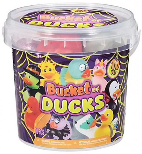Bucket of Ducks Rubber Duck 10-Pack、ToyWiz、kayou