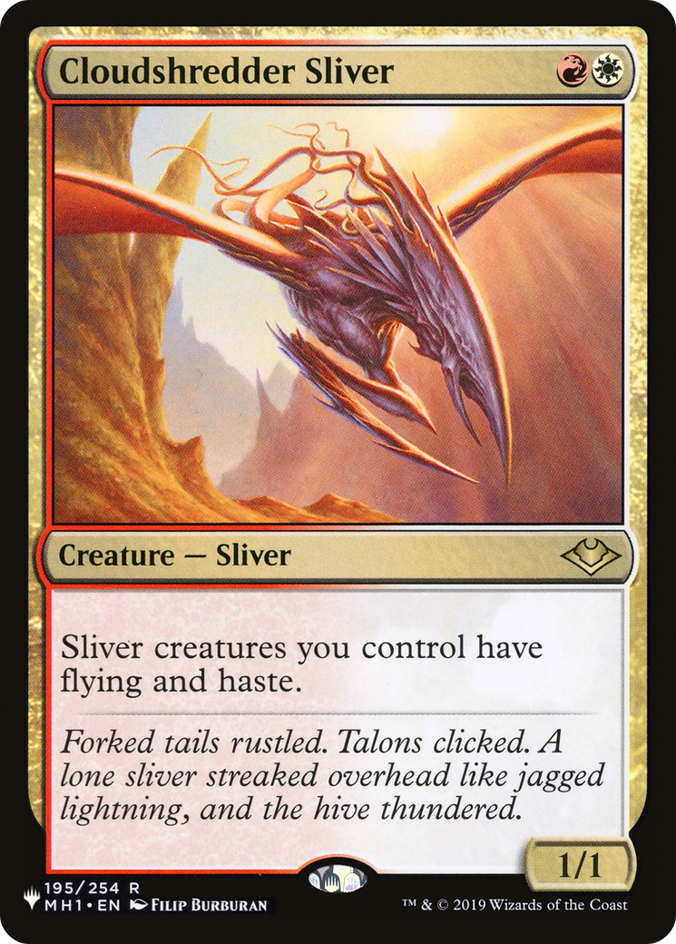 Cloudshredder Sliver (LIST-195/254) - The List、Wizards of the Coast、kayou