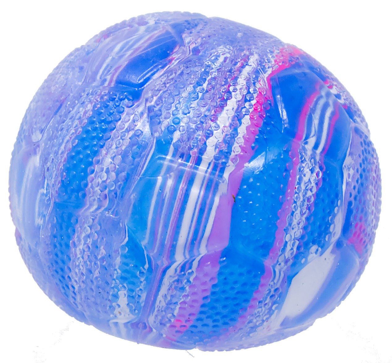 Swirly Marble Ball Dark Blue Squeeze Toy、ToyWiz、kayou