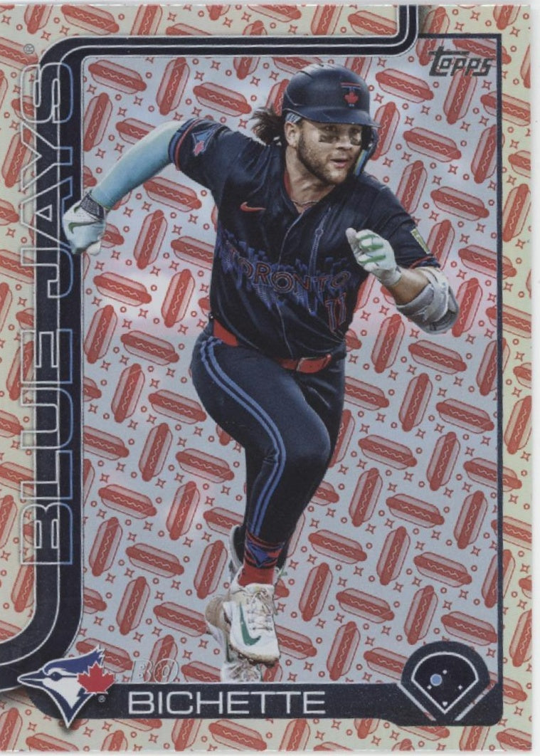 Bo Bichette 2025 Topps Series 2 Value Box Holiday Hot Dog Holo 03/99 #474、Collector Store LLC、kayou