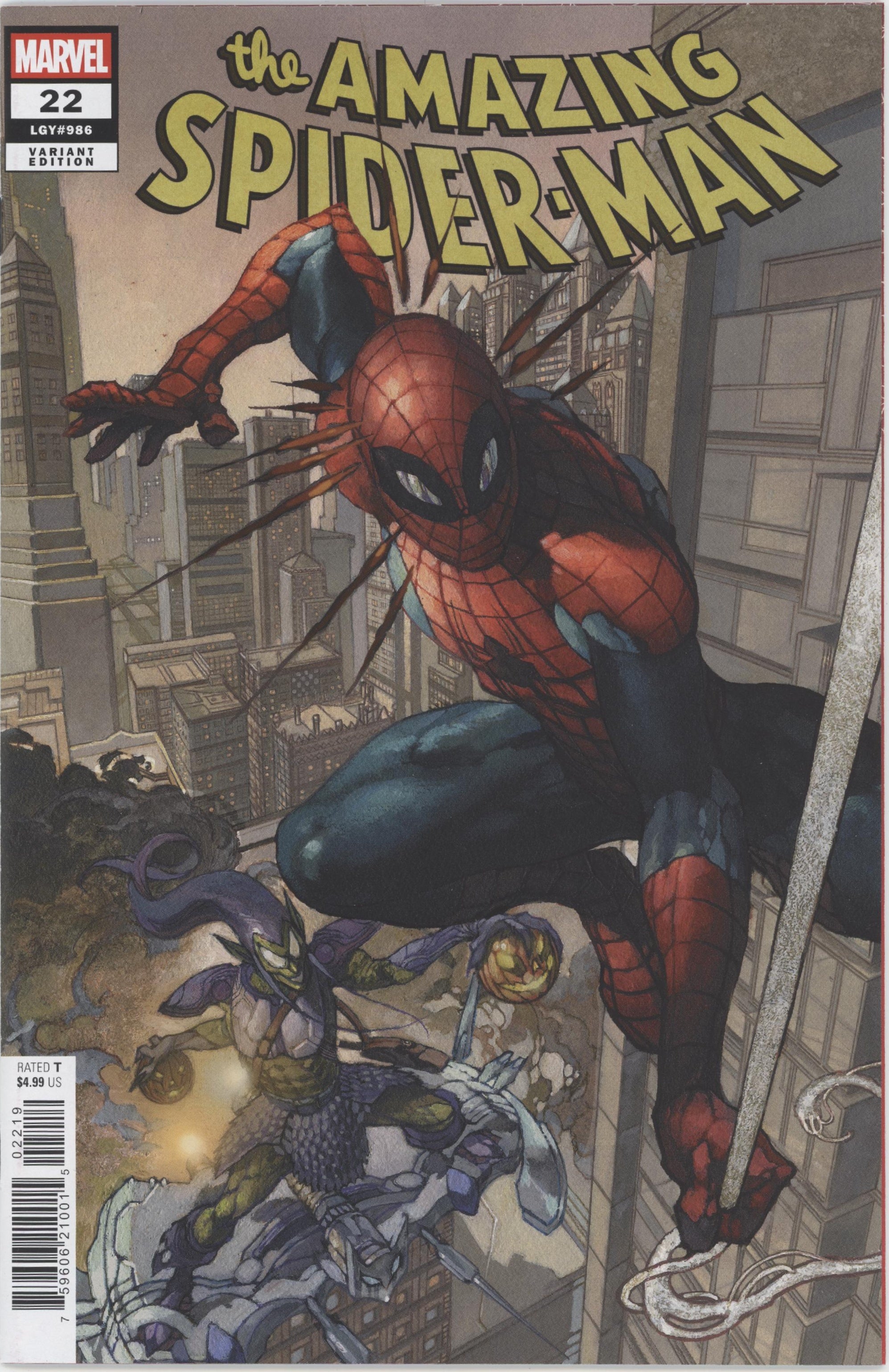 Amazing Spider-Man #22I Simone Bianchi Variant、Marvel Comics、kayou
