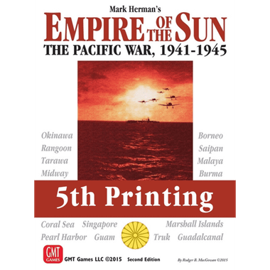 Empire of the Sun (5th Printing)、GMT Games、kayou