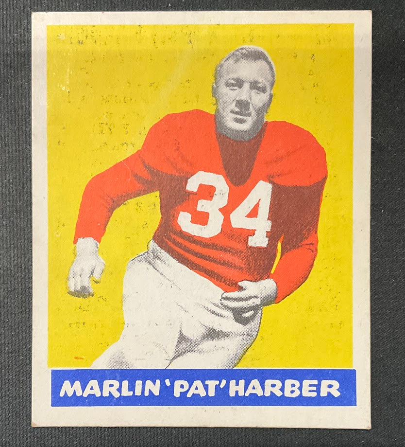 Marlin Harber 1948 Leaf #33 Chicago Cardinals EX、Collector Store LLC、kayou