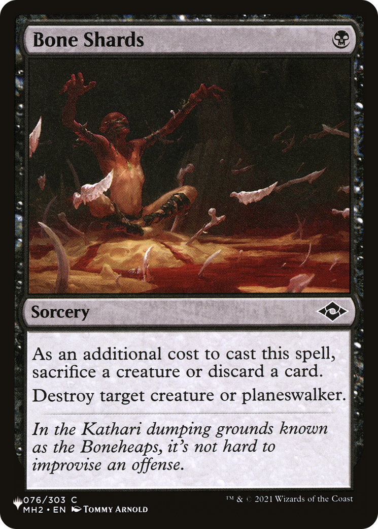 Bone Shards (LIST-076/303) - The List、Wizards of the Coast、kayou